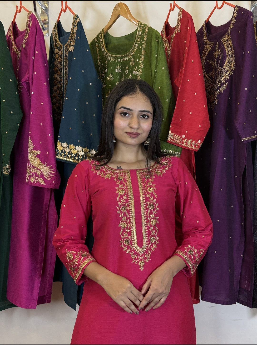 Nayra Zari Kurta Set