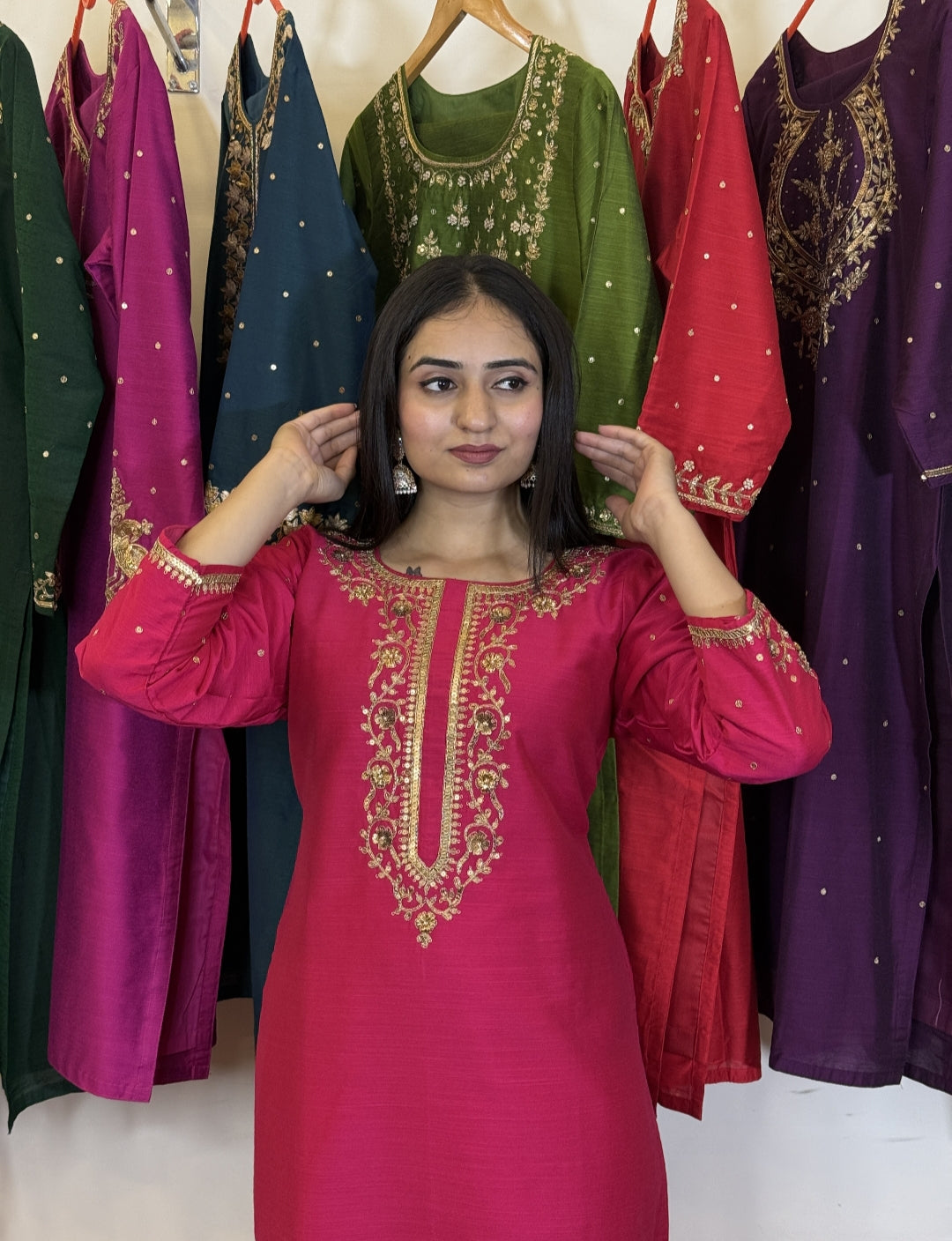 Nayra Zari Kurta Set