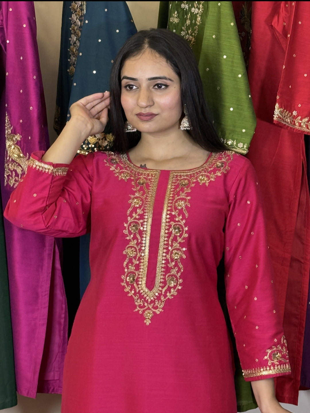 Nayra Zari Kurta Set