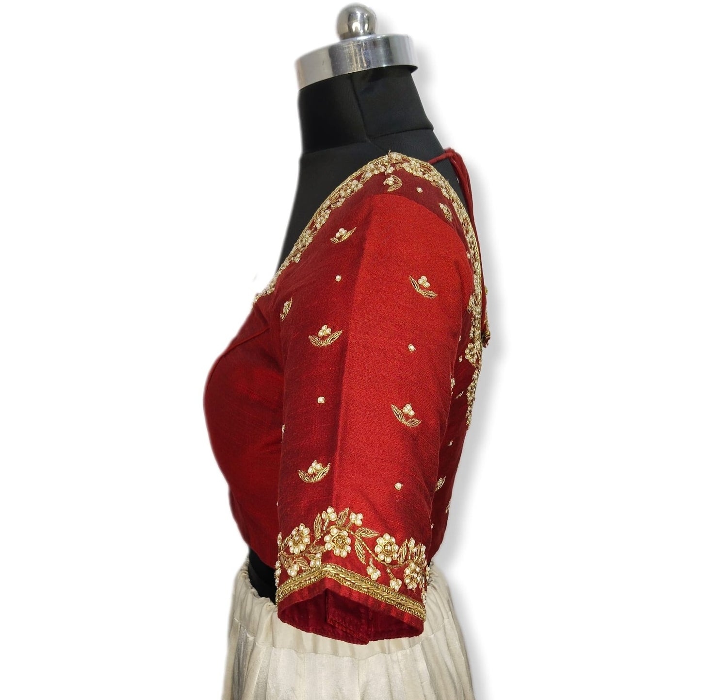 Timeless Threads – Royal Gaji Blouse