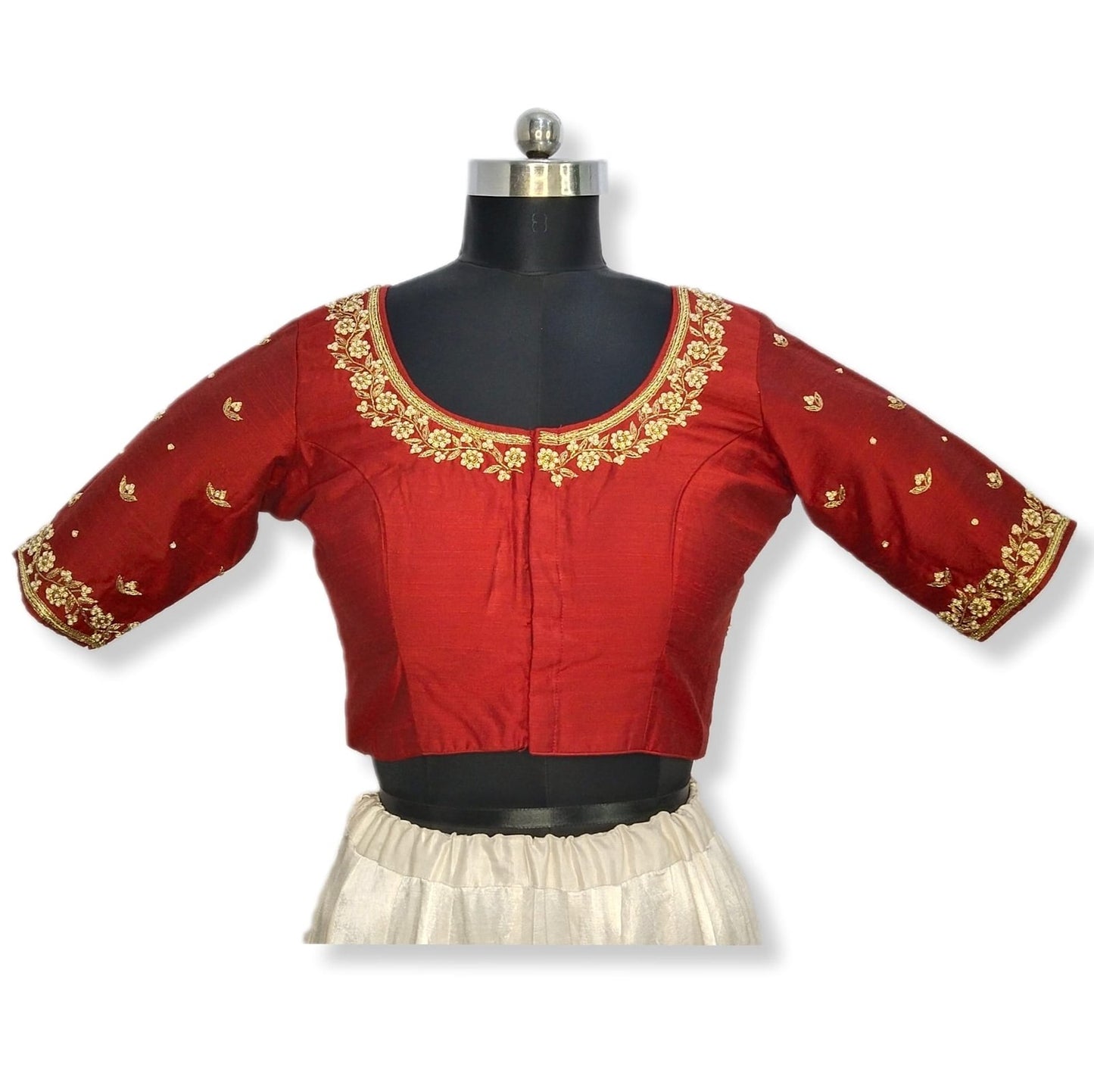Timeless Threads – Royal Gaji Blouse