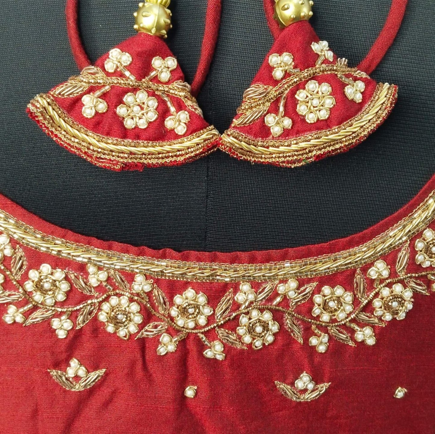 Timeless Threads – Royal Gaji Blouse