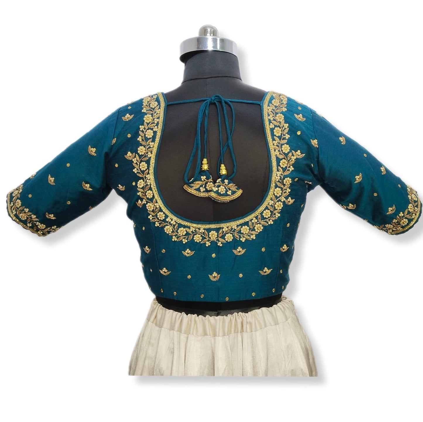 Timeless Threads – Royal Gaji Blouse