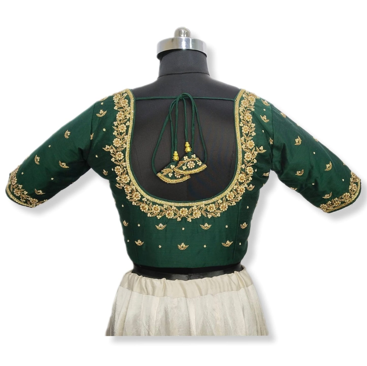 Timeless Threads – Royal Gaji Blouse