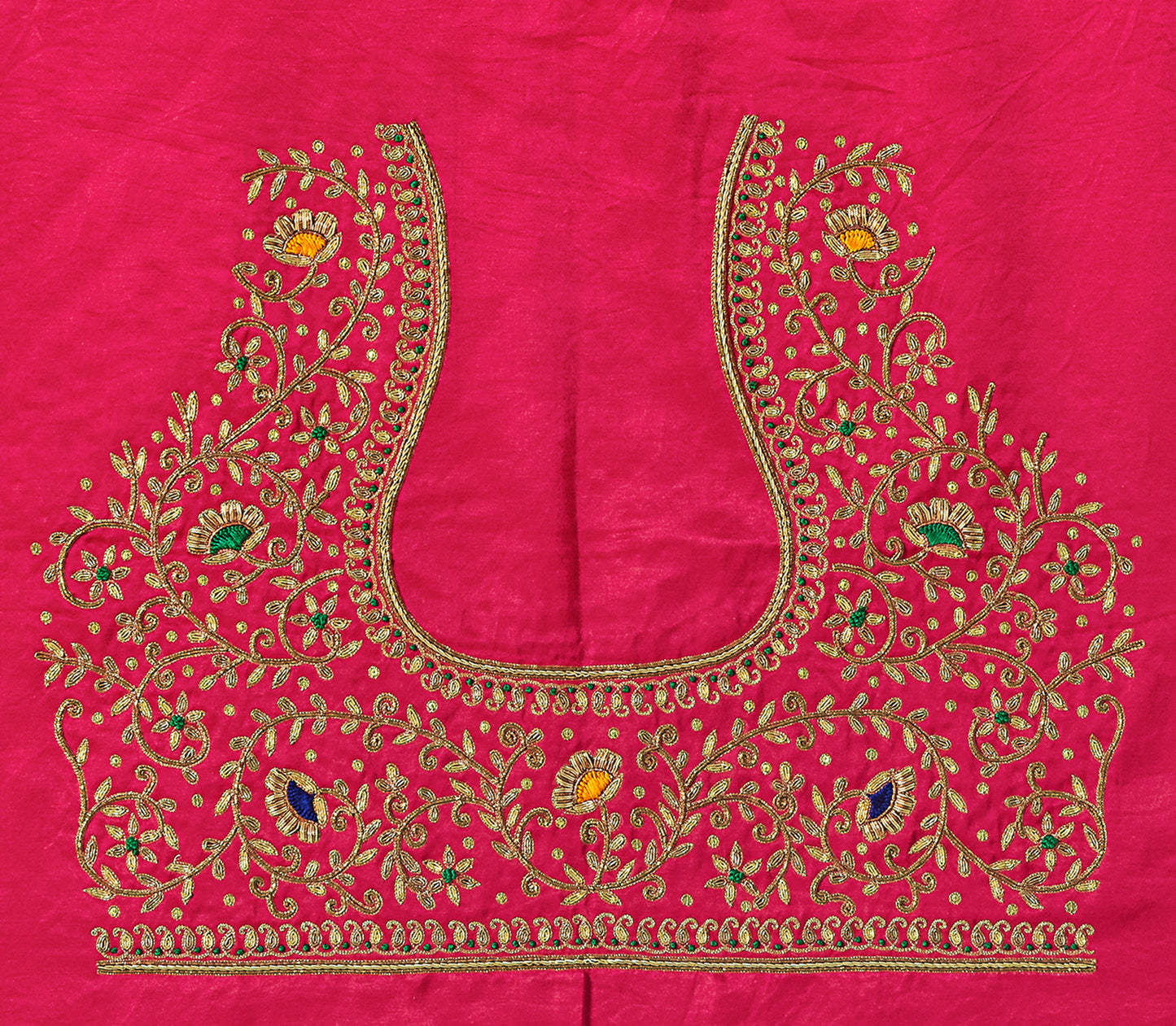 ForestFlair Zardozi Blouse (Pink)
