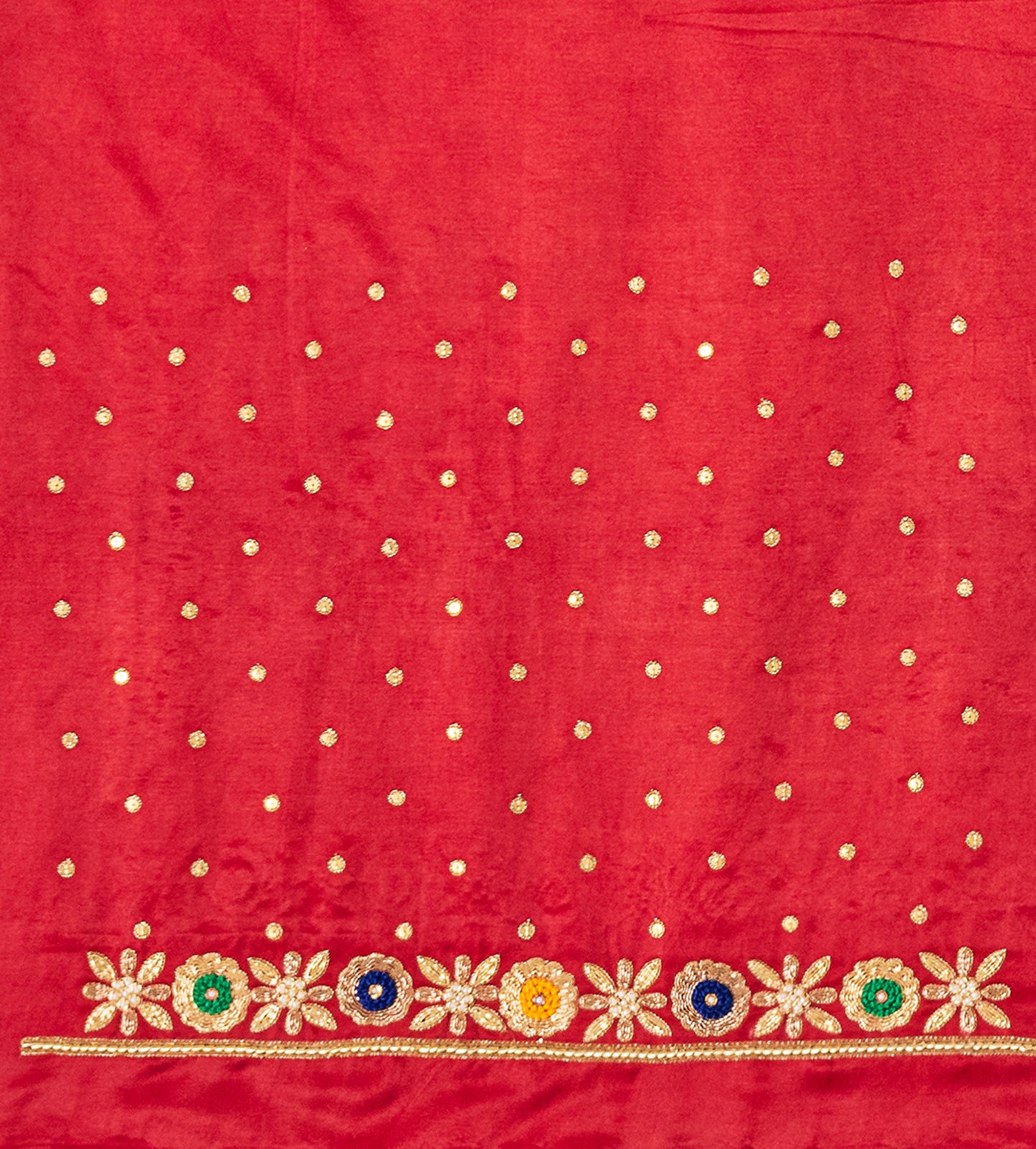 Royal Threads – Resham Zardozi Blouse pis. (Red)