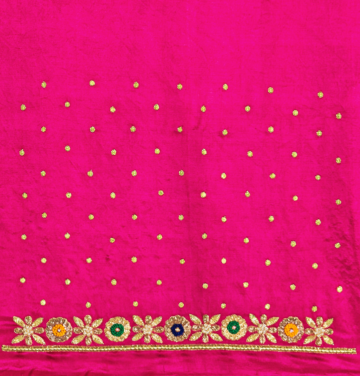 Royal Threads – Resham Zardozi Blouse pis. (Pink)