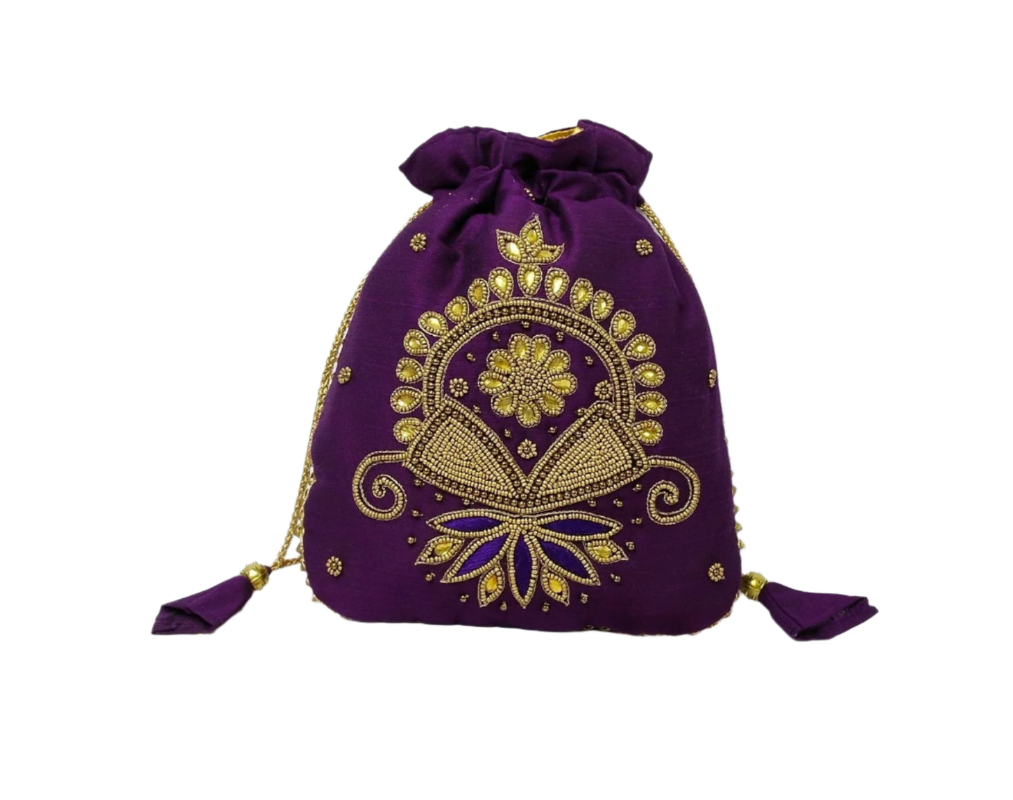 Beautiful Beads Work Potli Bags and Purse