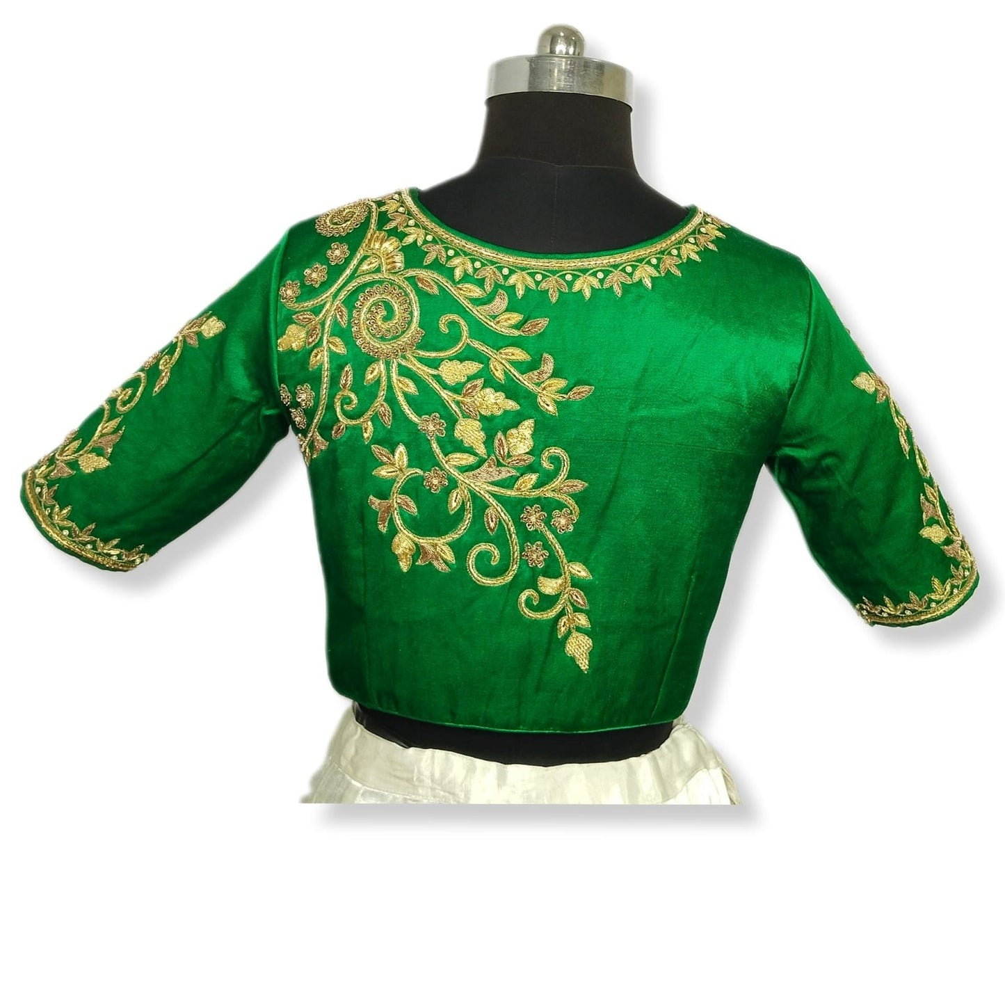 Royal Bloom Zardozi designer Blouse