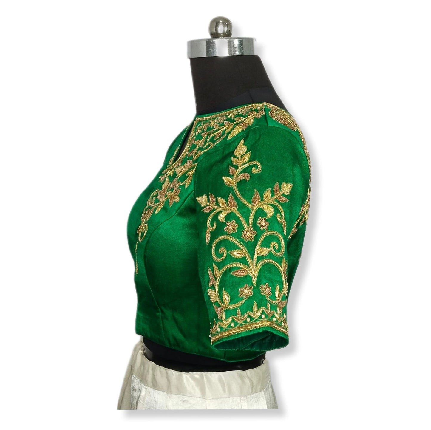 Royal Bloom Zardozi designer Blouse