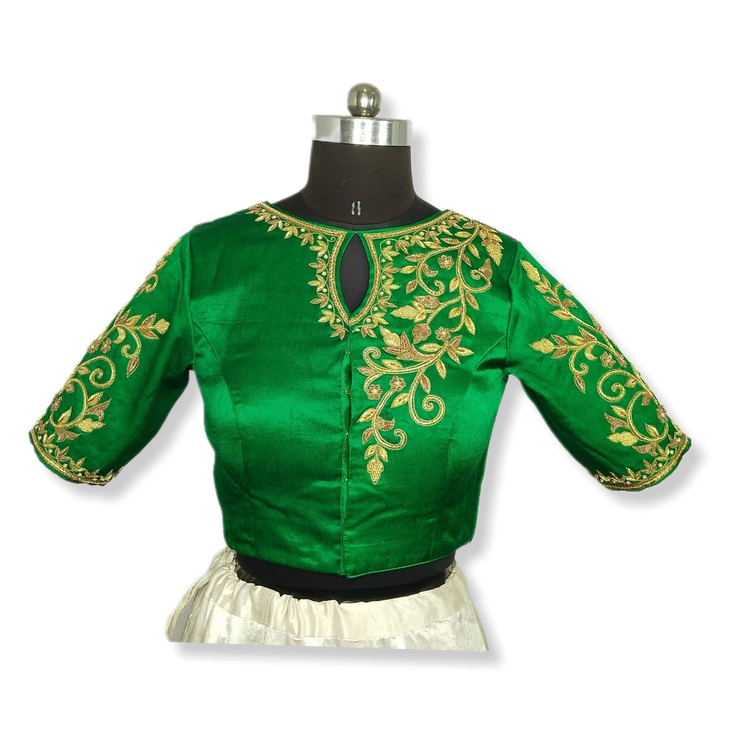 Royal Bloom Zardozi designer Blouse