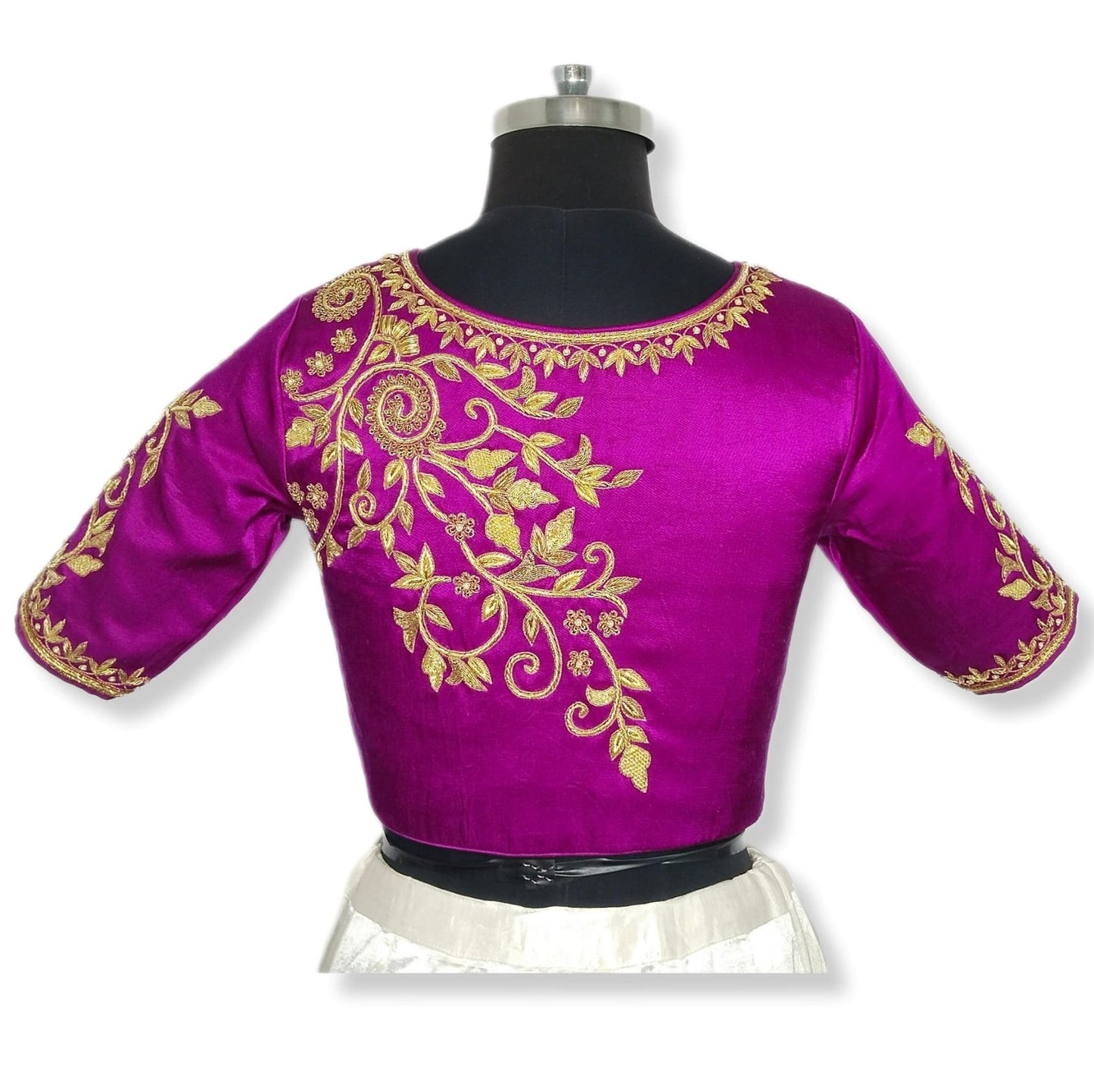 Royal Bloom Zardozi designer Blouse