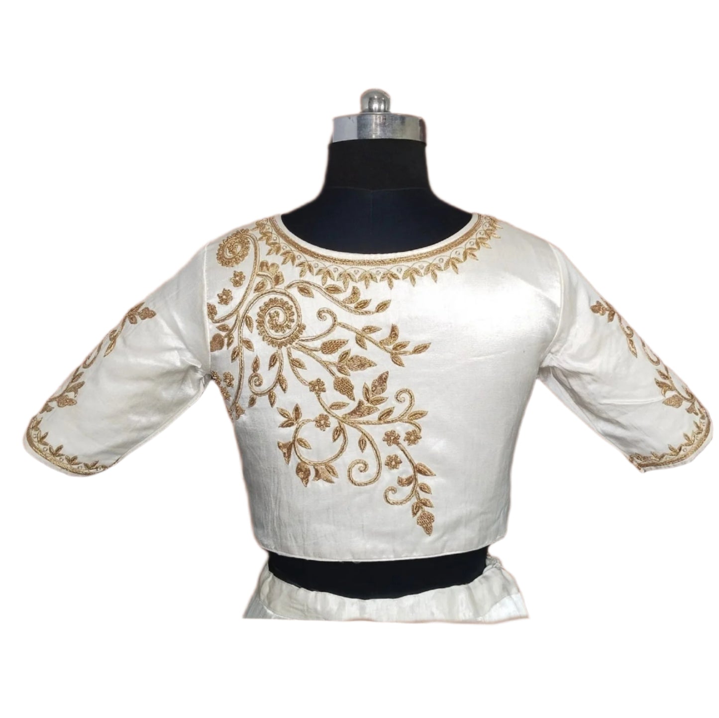 Royal Bloom Zardozi designer Blouse