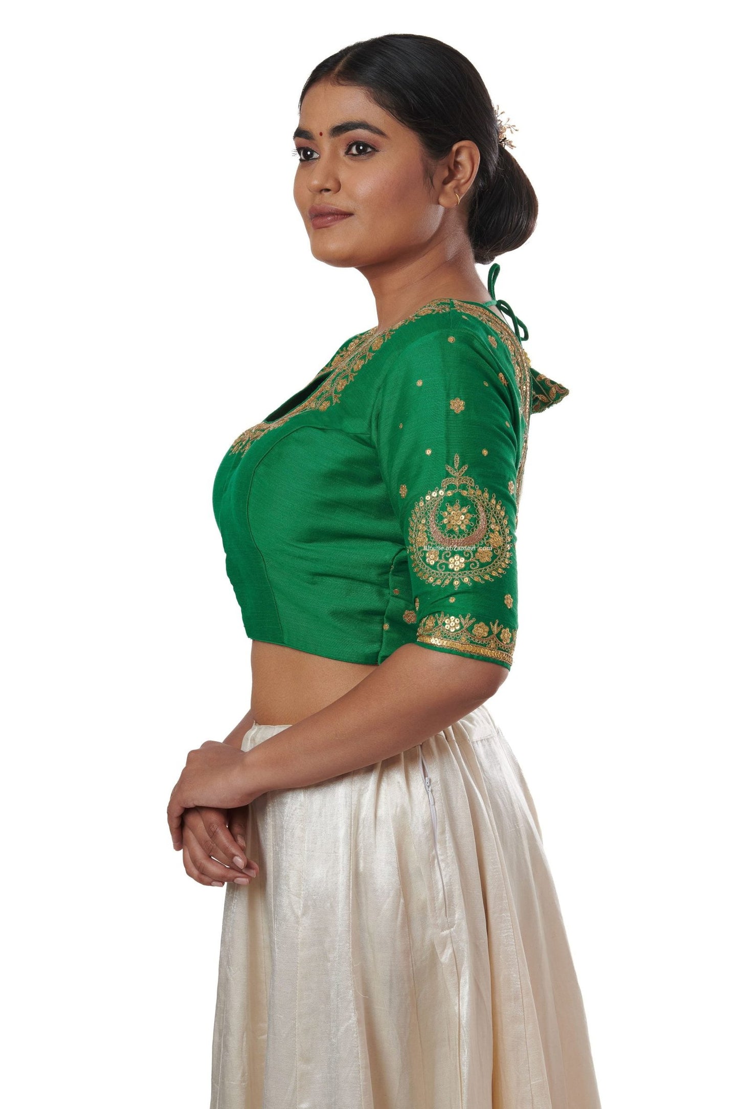 Regalia moonbeam princess line blouse (Green)