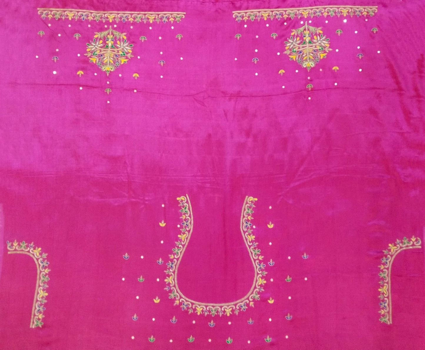 Noor-e-Zardozi – Silk Designer Blouse pis. (Pink)