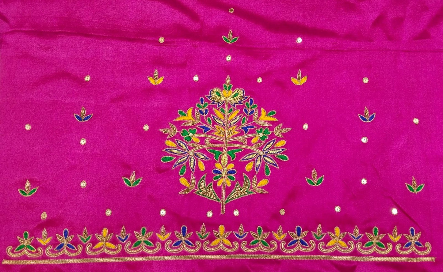 Noor-e-Zardozi – Silk Designer Blouse pis. (Pink)