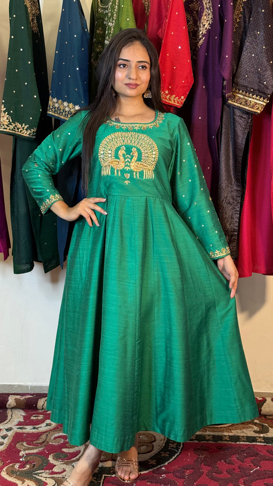 Peacock Grace Anarkali Kurta