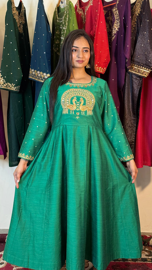 Peacock Grace Anarkali Kurta