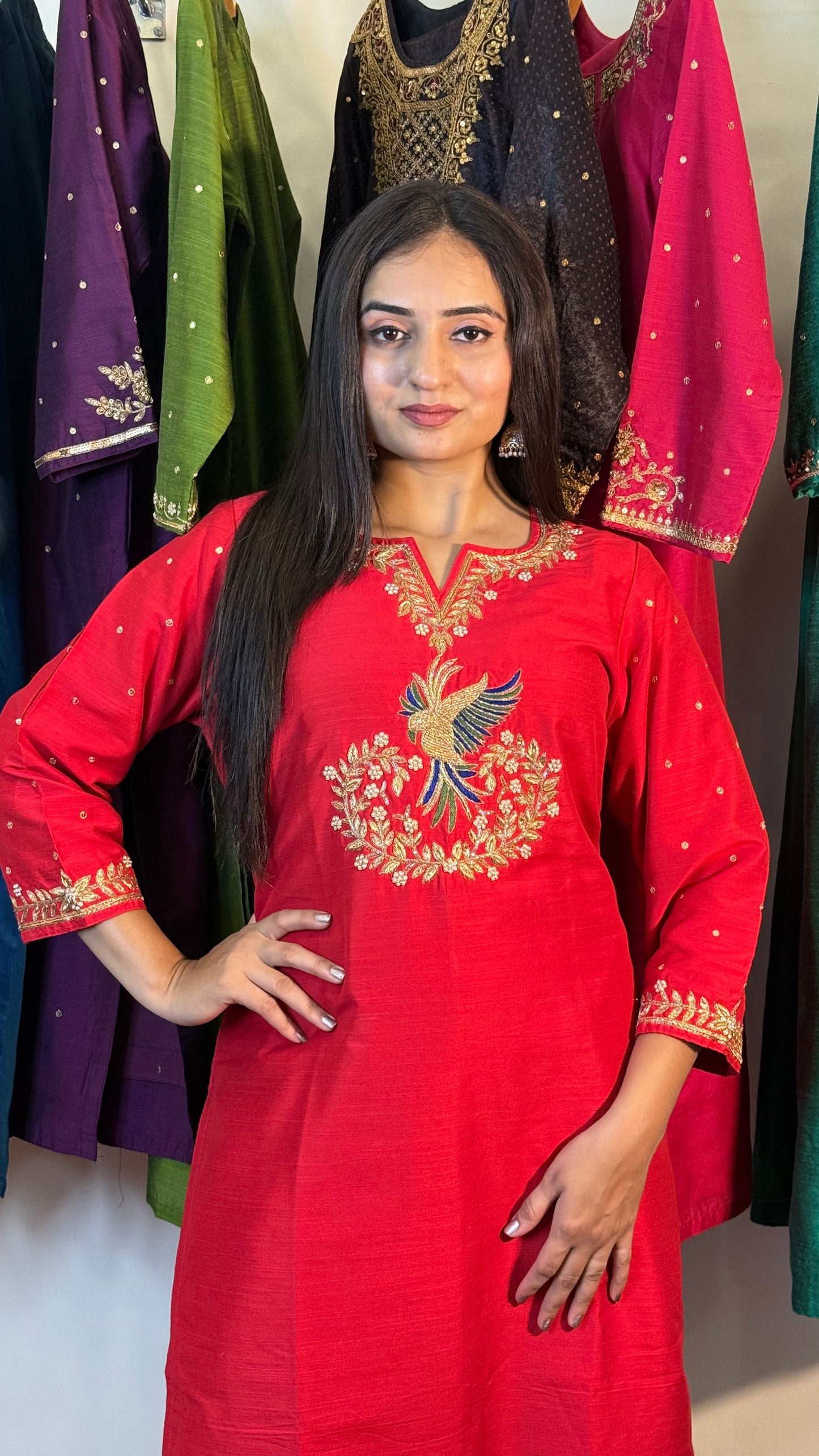 Phoenix Bloom Kurta Set