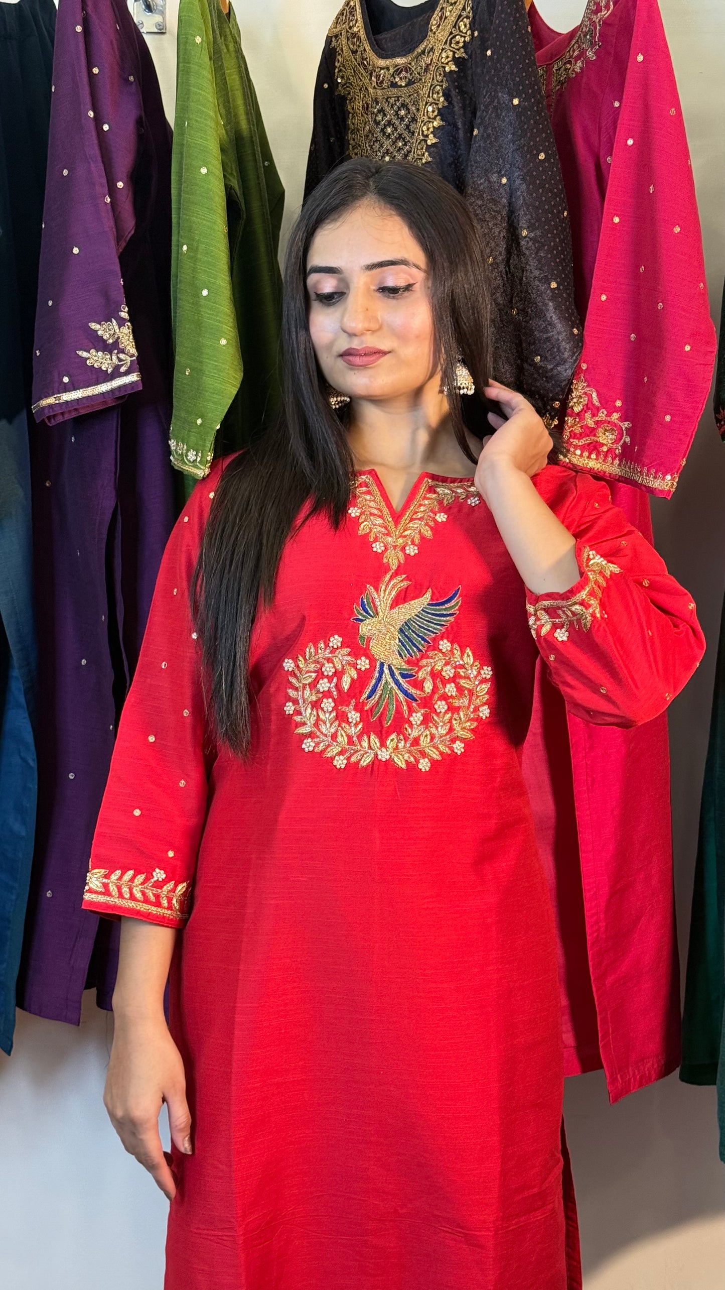 Phoenix Bloom Kurta Set