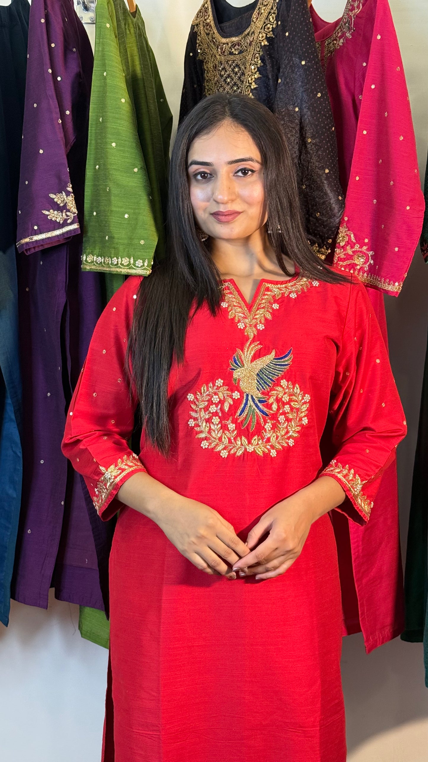 Phoenix Bloom Kurta Set