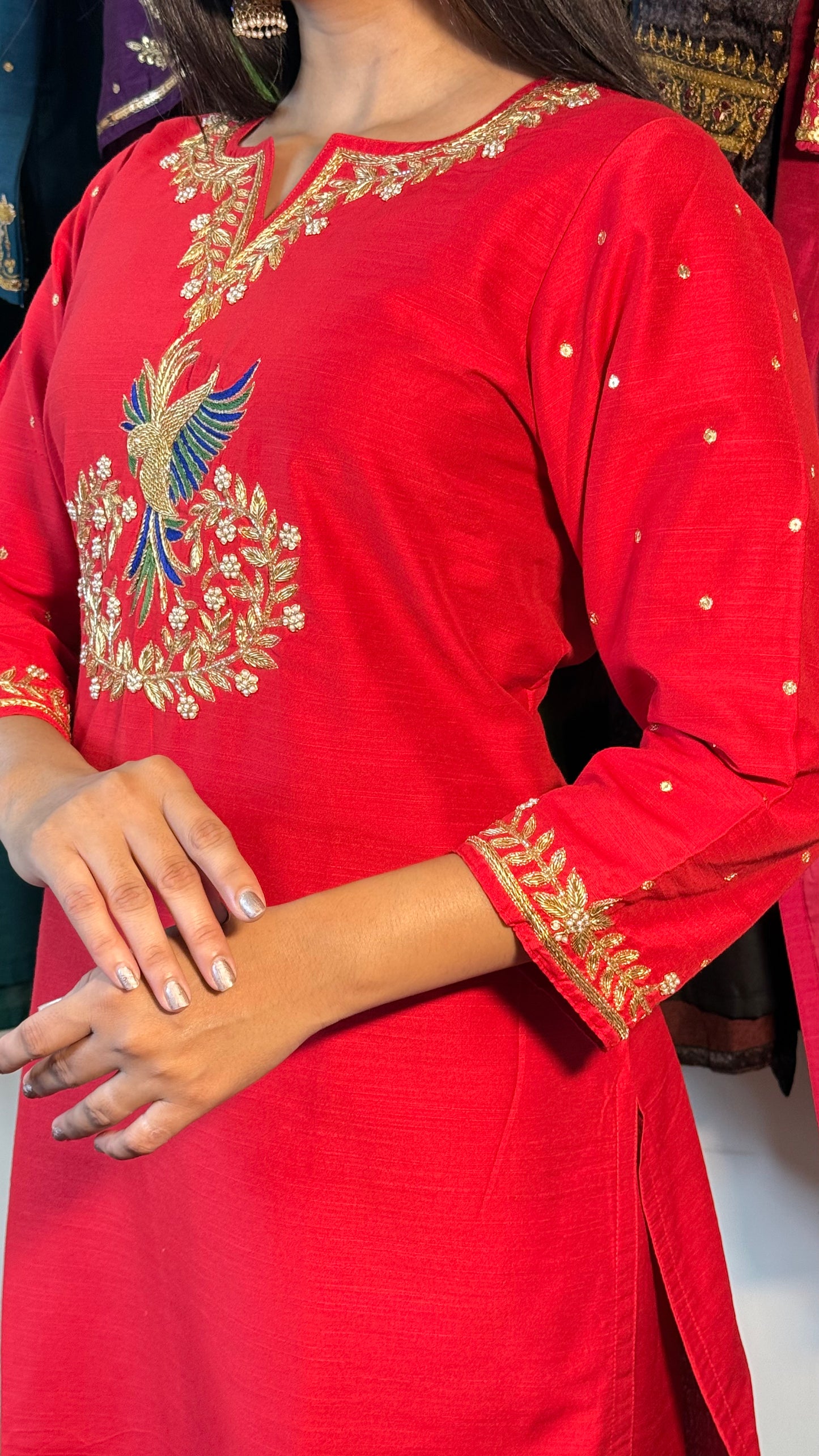 Phoenix Bloom Kurta Set