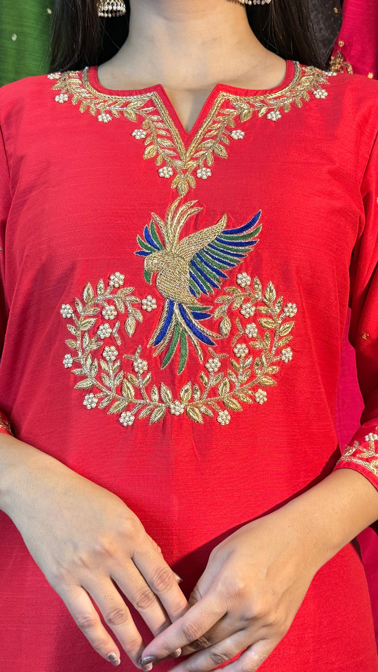 Phoenix Bloom Kurta Set