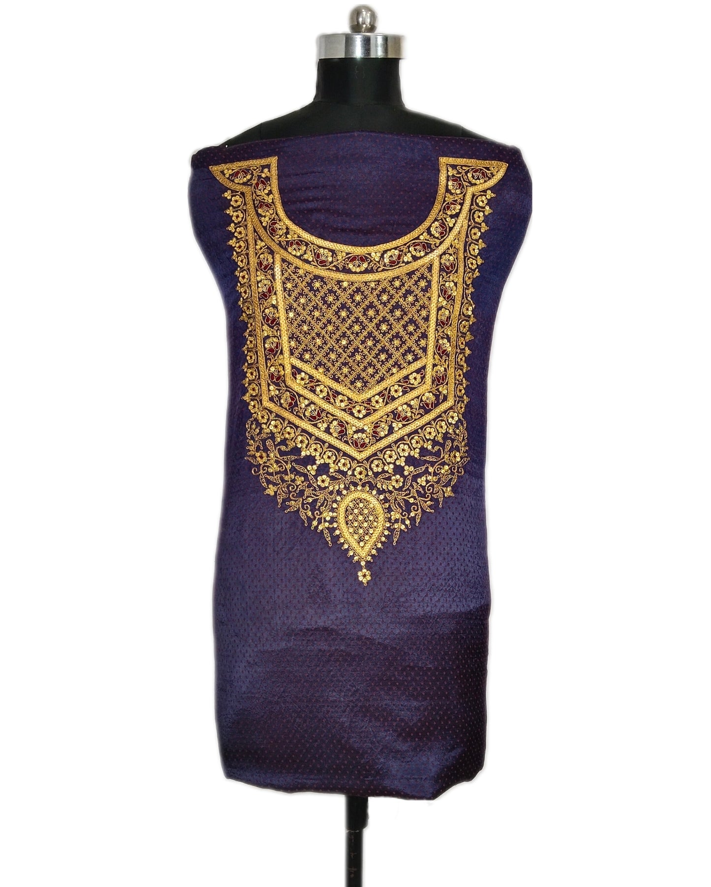 Kohinoor Karigari zardozi work designer aabha (Navy Blue)