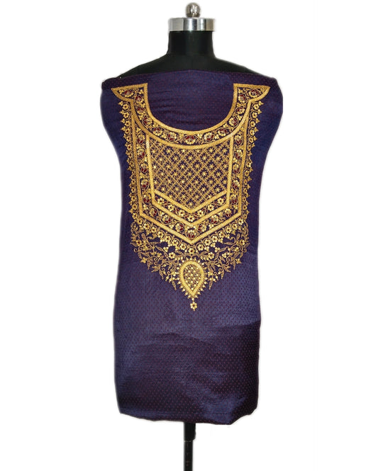Kohinoor Karigari zardozi work designer aabha (Navy Blue)