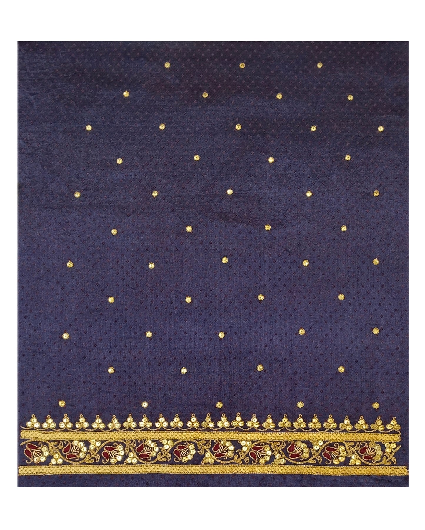 Kohinoor Karigari zardozi work designer aabha (Navy Blue)