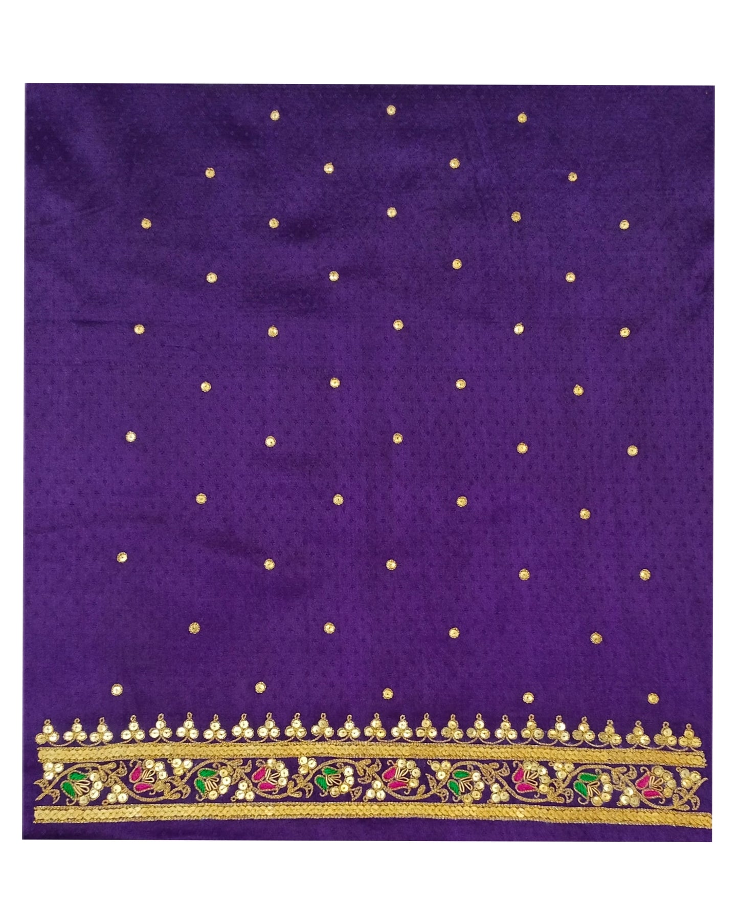 Kohinoor Karigari zardozi work designer aabha (Purple)