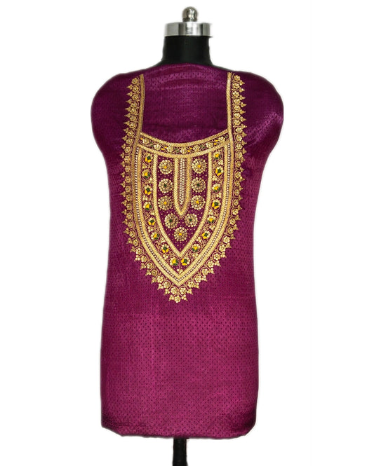 Marodi Mahal designer kurta set (Magenta)