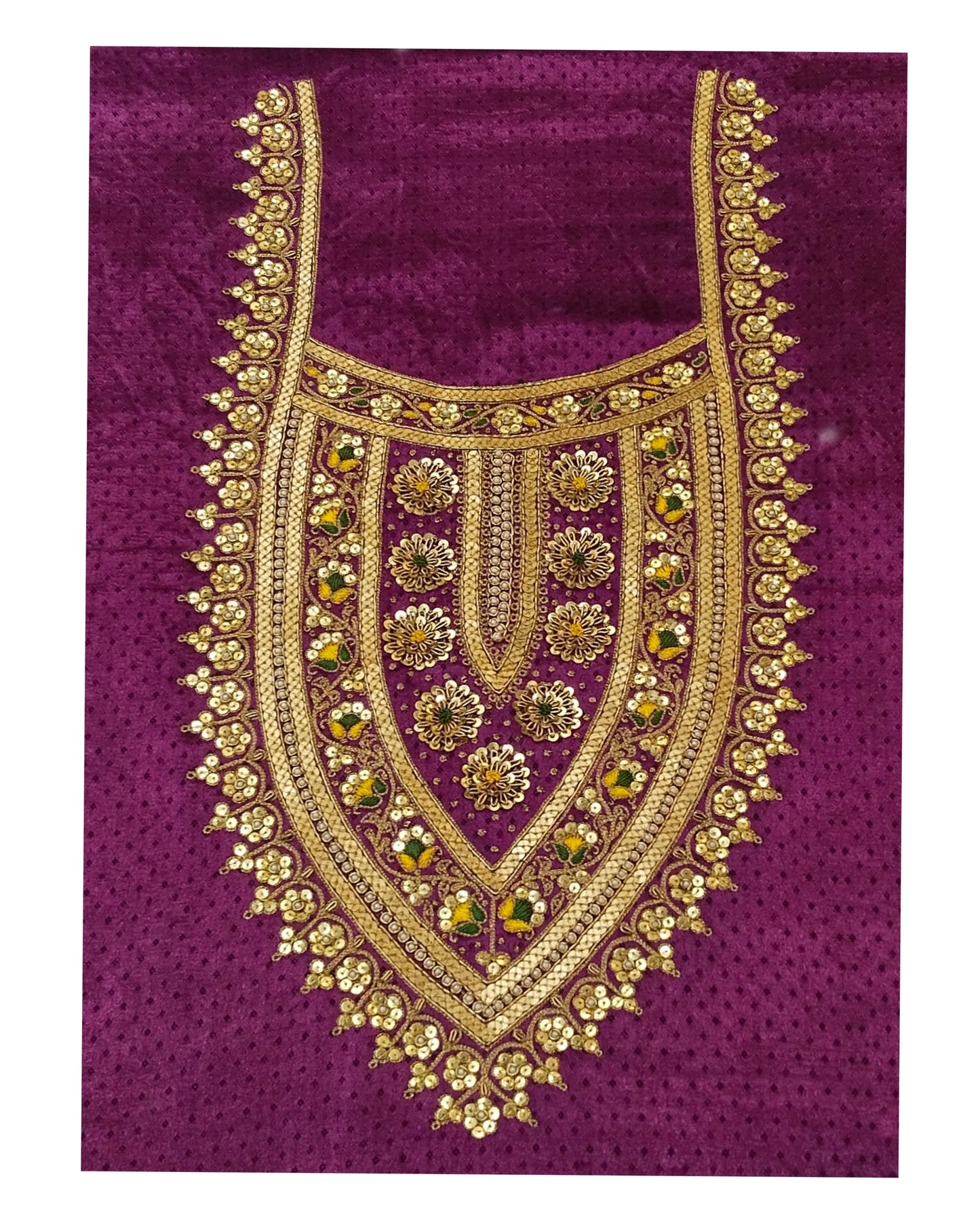 Marodi Mahal designer kurta set (Magenta)