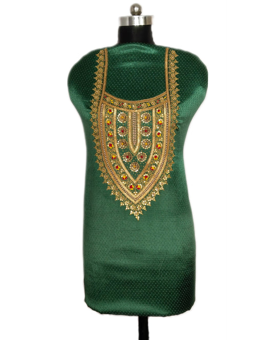 Marodi Mahal designer kurta set (Bottle Green)