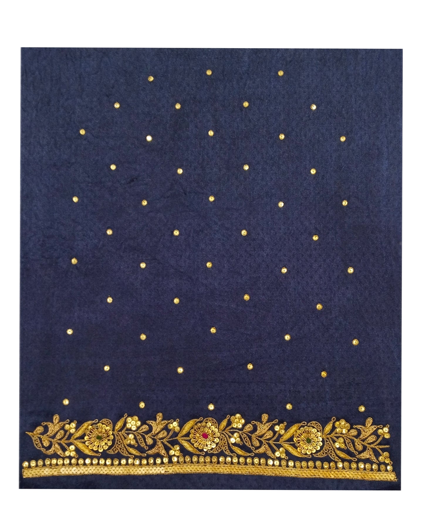 Noor Nakkashi marodi designer aabha (Navy Blue)