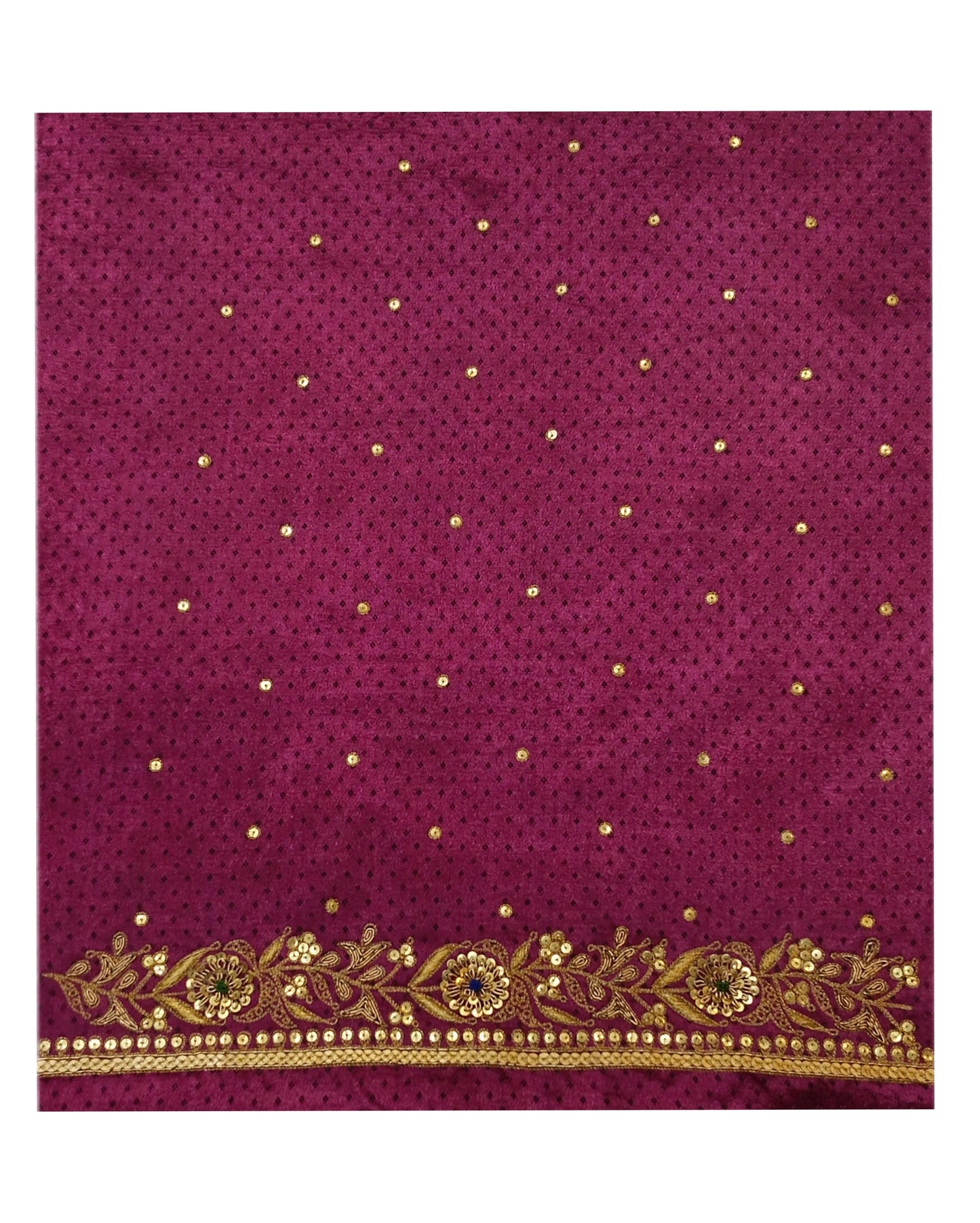 Noor Nakkashi marodi designer aabha (Dark Pink)