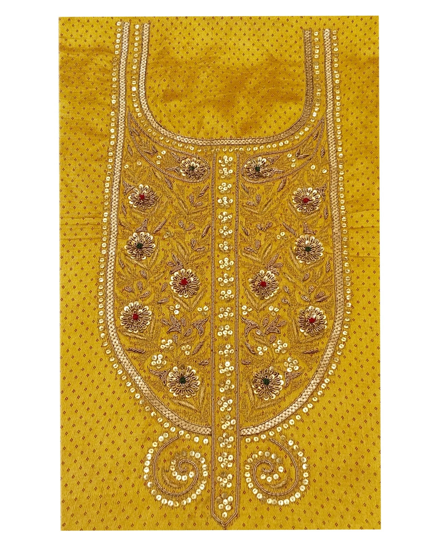 Noor Nakkashi marodi designer aabha (Yellow)