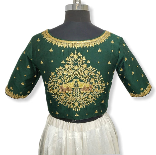Artisan Crafted Elephant Marodi Blouse