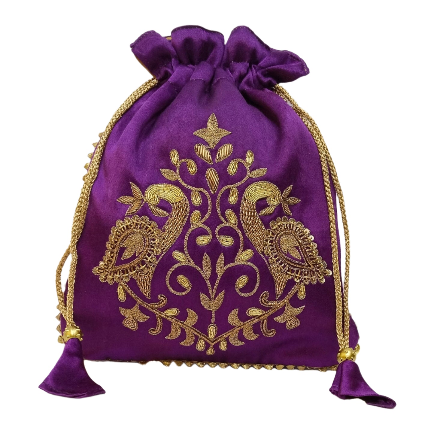 Designer potli batwa (Purple)