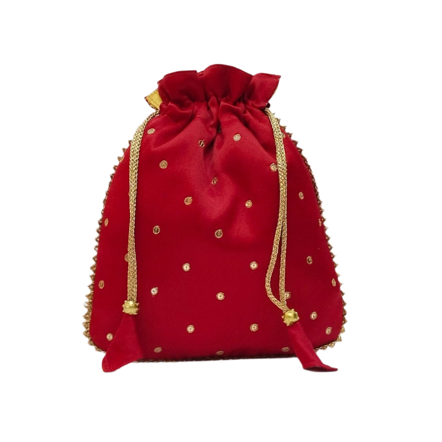 Designer potli batwa (Red)