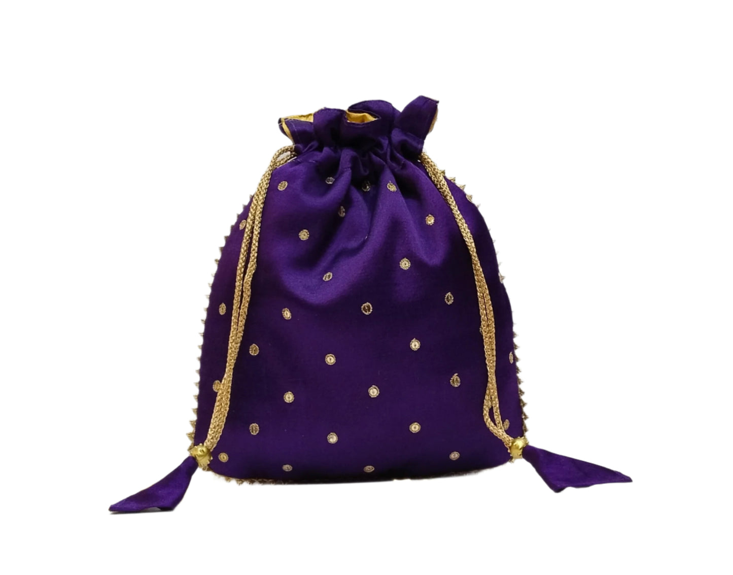 Designer potli batwa (Royal Blue)