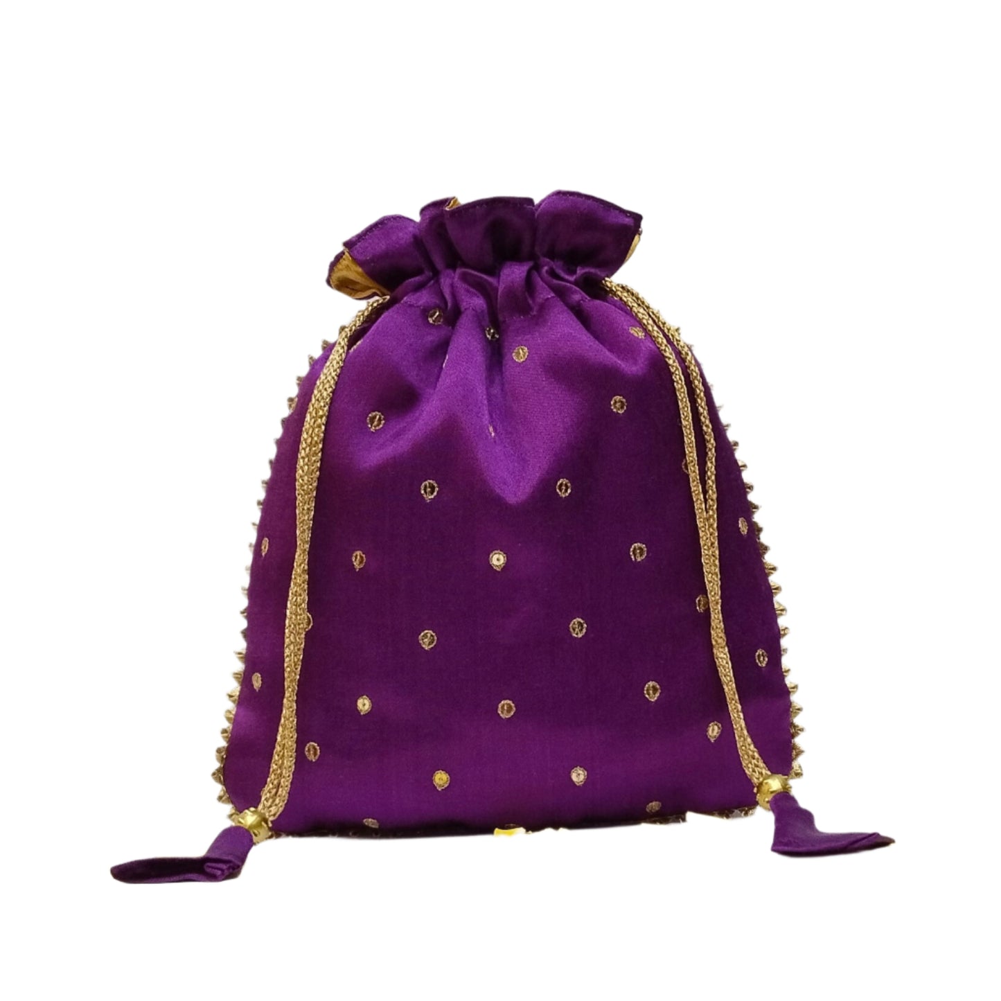 Designer potli batwa (Purple)