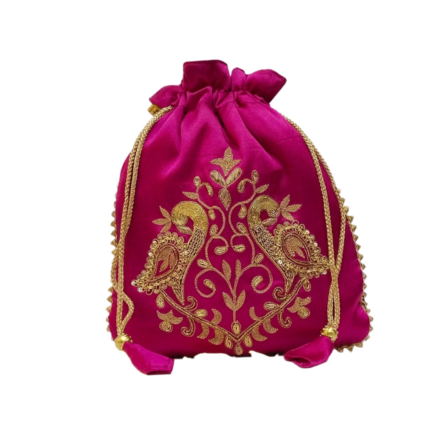 Designer potli batwa (Pink)