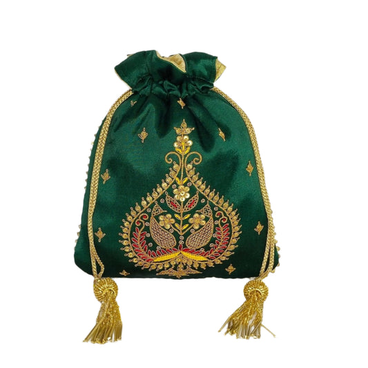 Paan Butta Marodi Work Potli Batwa (bottel green)