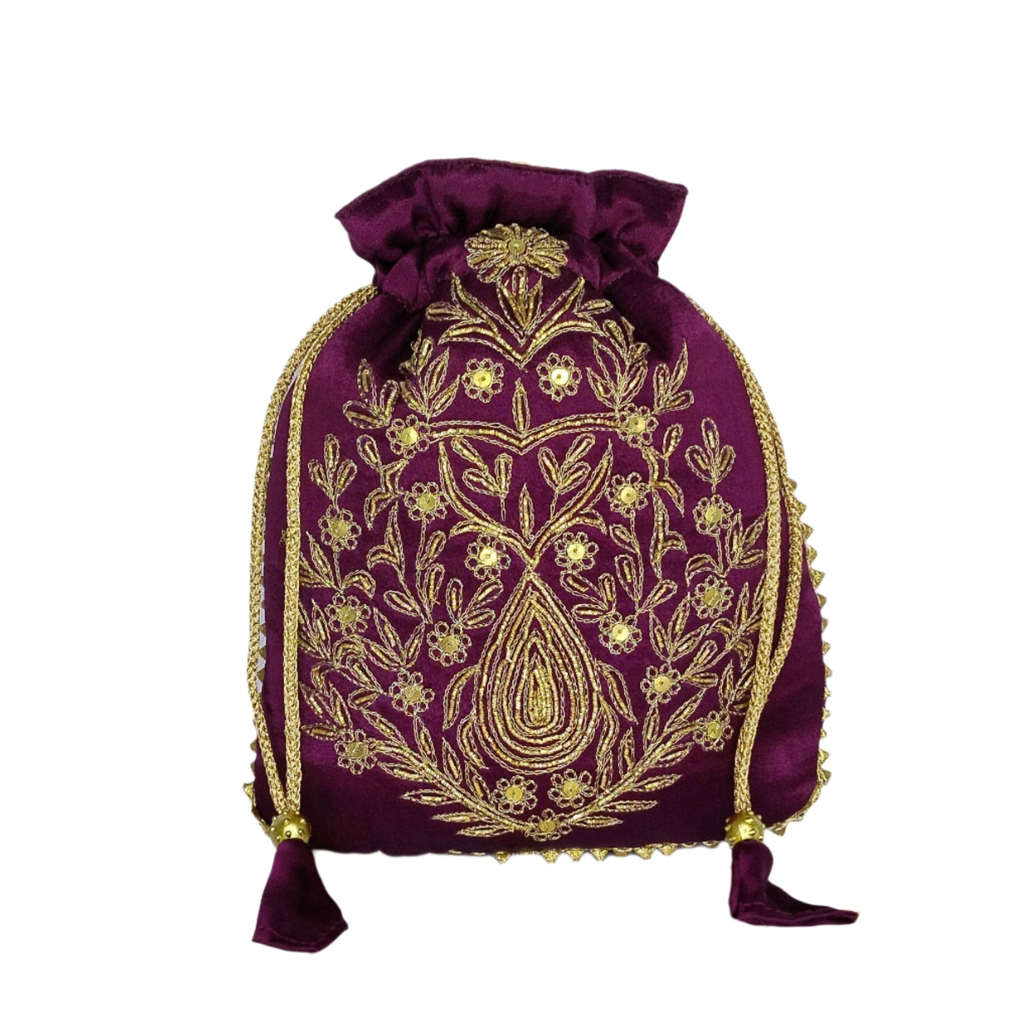 Beautiful Zardozi  Work Potli Batwa