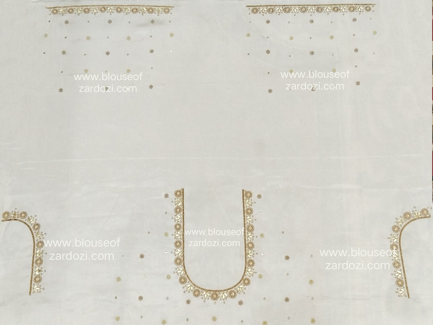 Gota Perl Zardozi Work Designer Blouse Pis