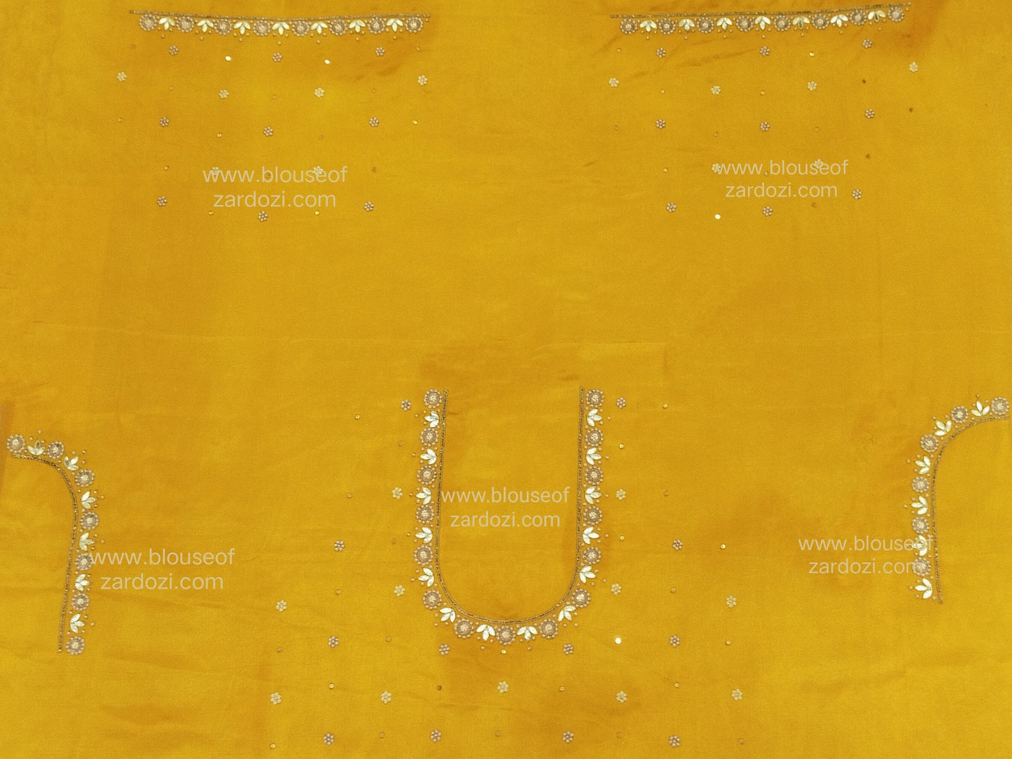 Gota Perl Zardozi Work Designer Blouse Pis