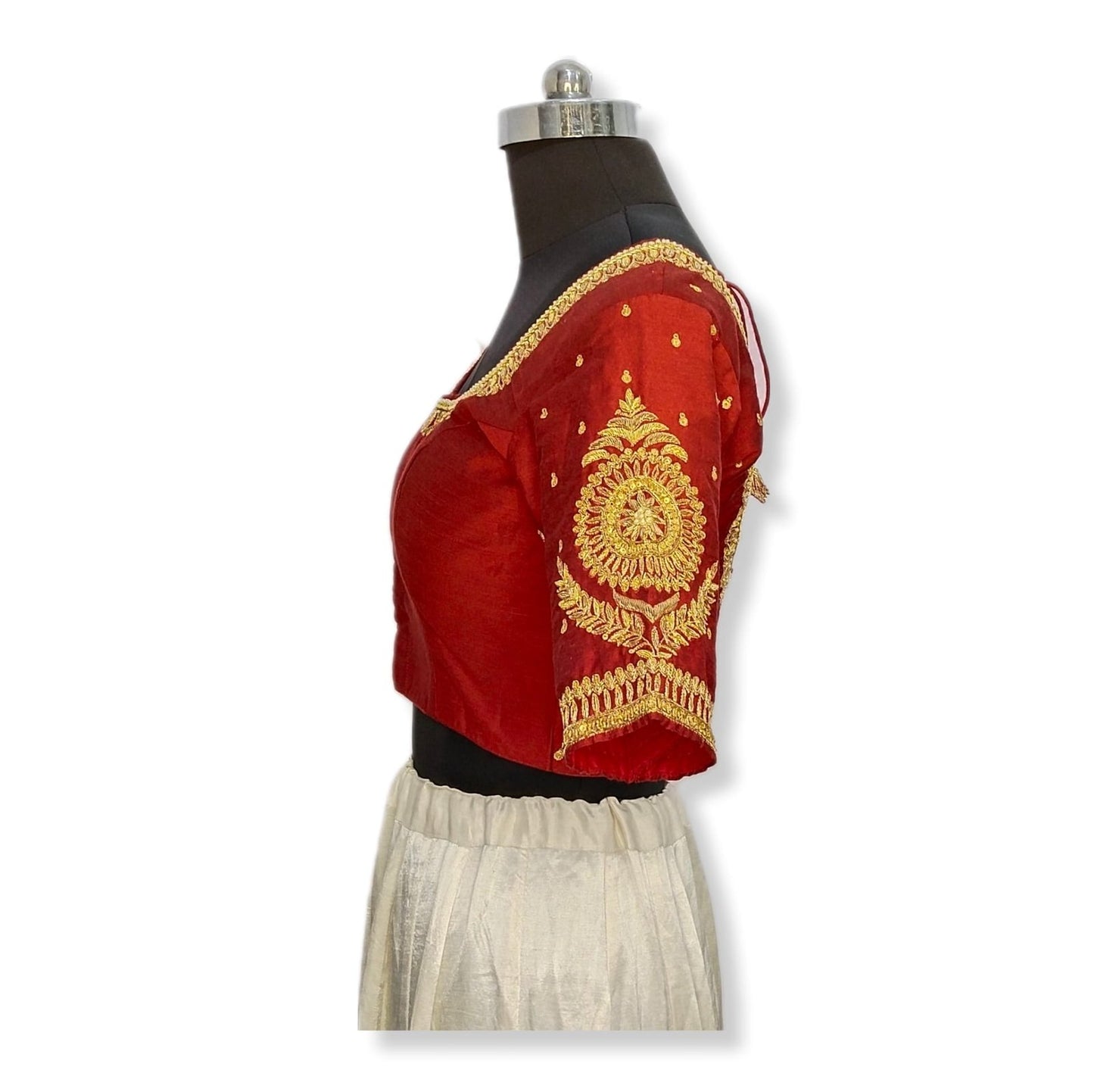 Zardozi Royal Blouse – Designer Festive Wear