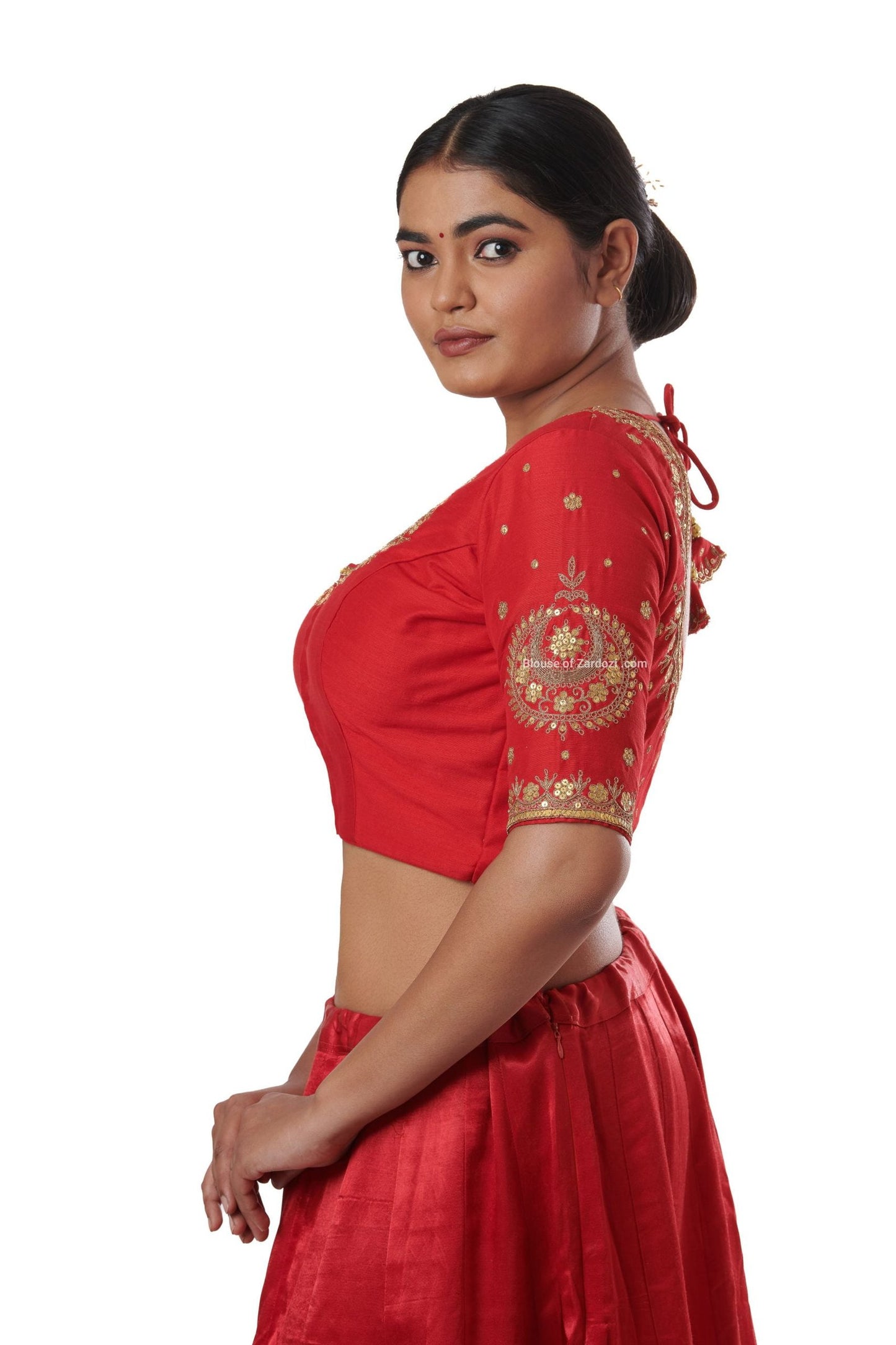 Regalia moonbeam princess line blouse (Red)